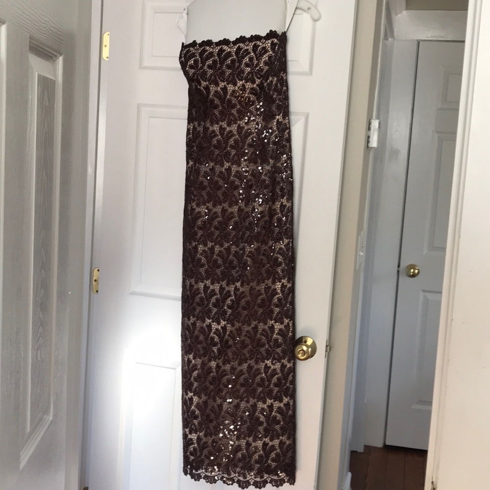 Two formal evening dresses